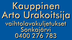 Kauppinen Arto Urakoitsija logo